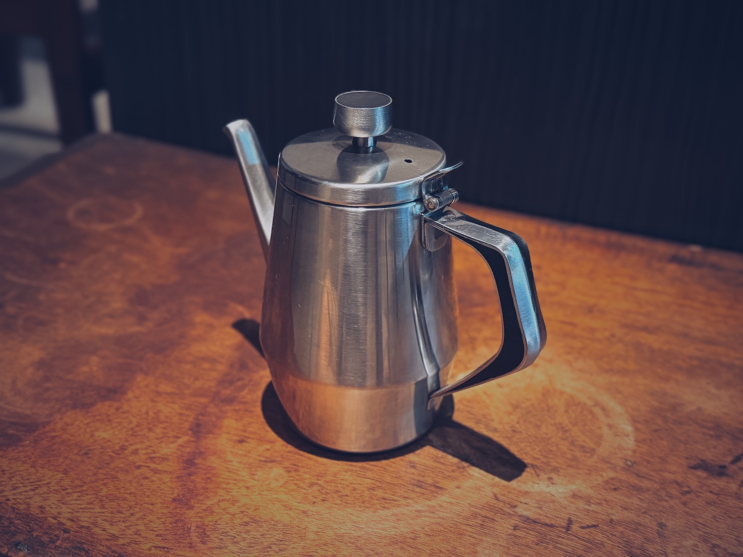 新潟県燕市/本間製作所 仔犬印KOINU ELM COFFEE POT 2人用 460ml